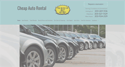 Desktop Screenshot of cheapautorentals.biz